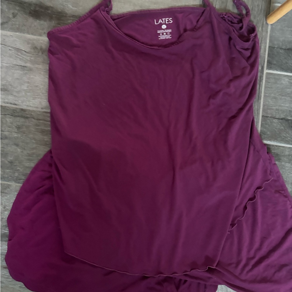 Lates by Kate pajama set tank top and shorts XL